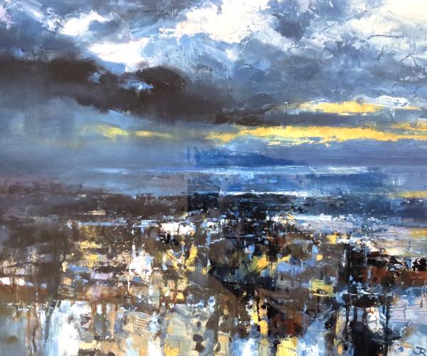 - a , Print by John Brenton, measuring 31 x 38 cm (H x W) framed at 38 x 47 cm £125